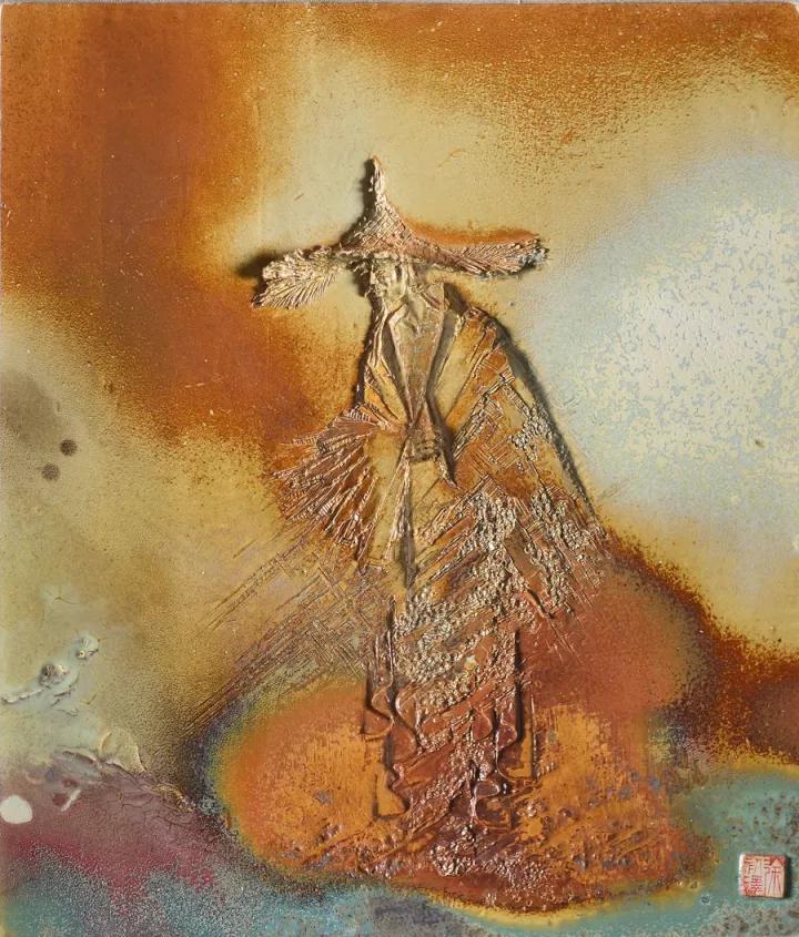 他的悬雕是站立的神奇「悬之又玄——徐初泽的悬雕瓷画」