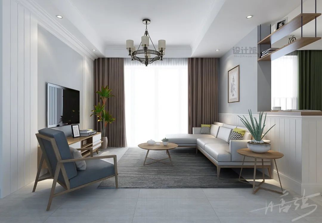 沙发不靠墙什么效果,沙发不靠墙的利与弊