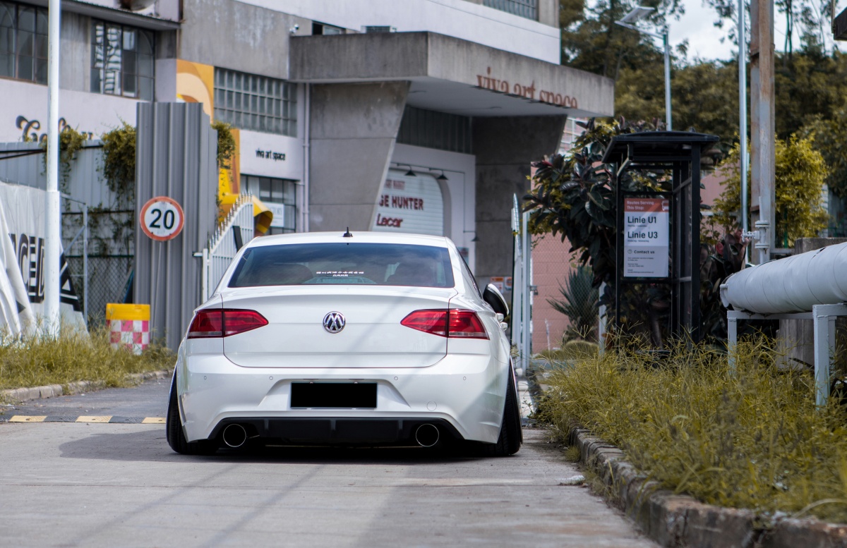 大众凌渡不仅可以很辣，改装后还可以变得又白又胖