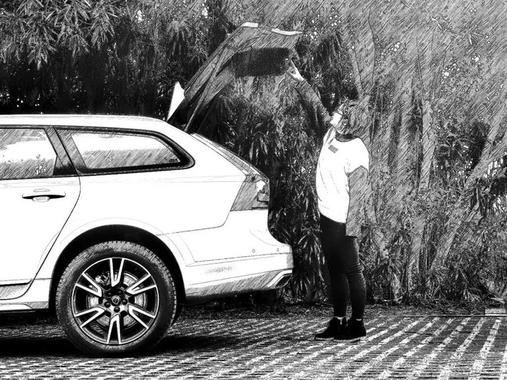 沃尔沃v90带你去玩,沃尔沃v90游玩