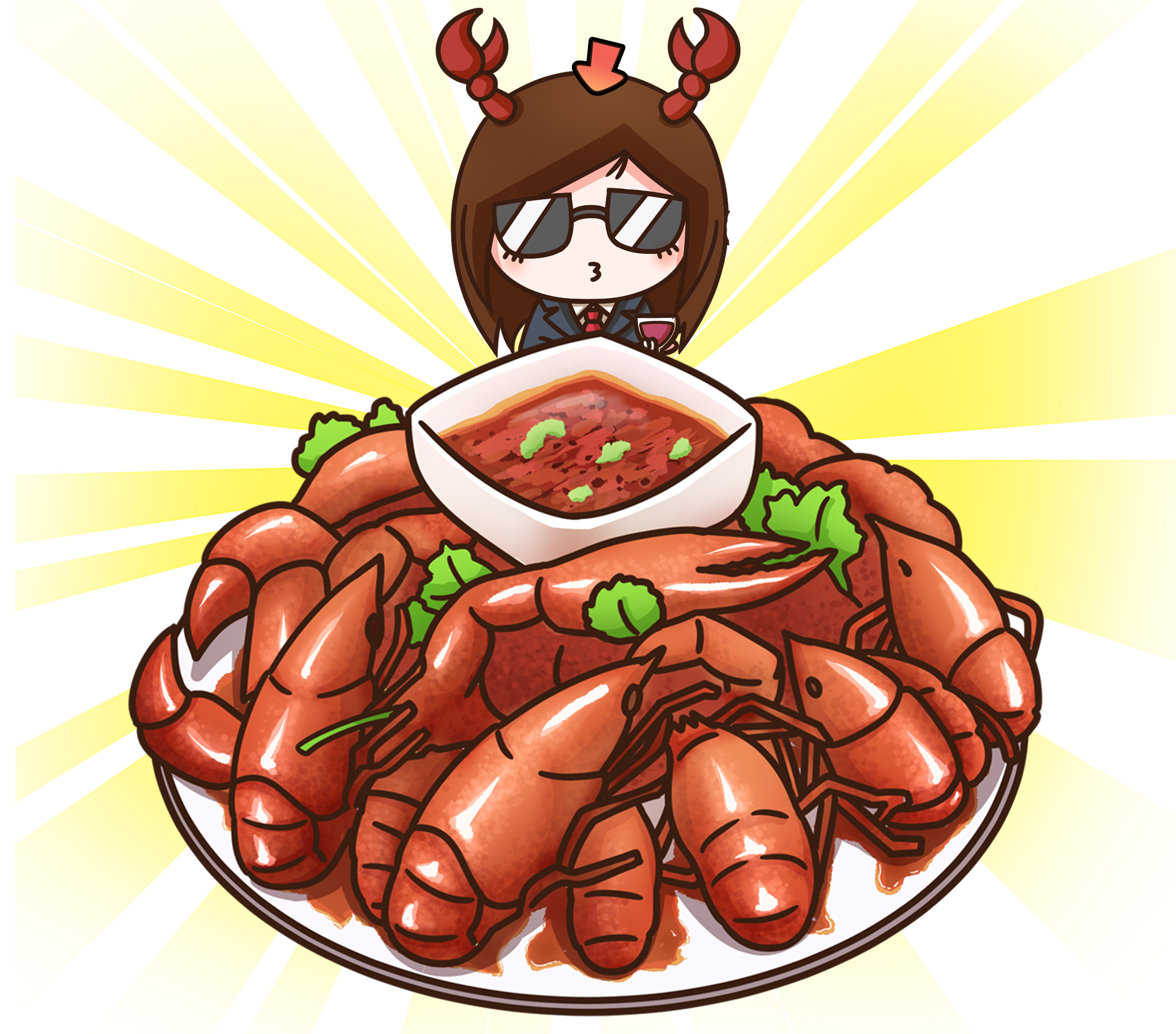 在被摆上餐桌之前,小龙虾也曾让世界人民倍感绝望(菲李漫画)