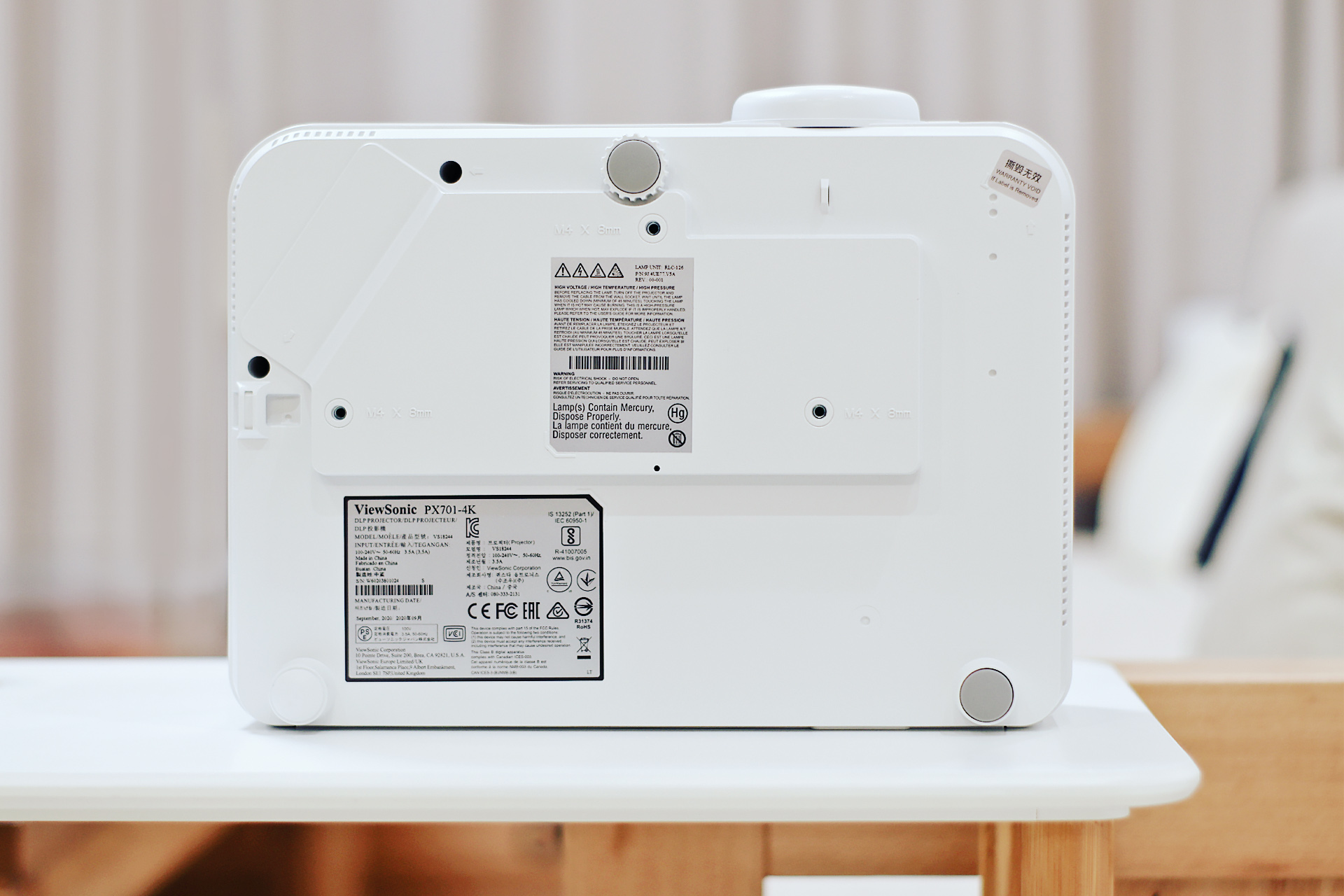 优派px701-4kpro投影距离,优派px701-4k和米家激光投影