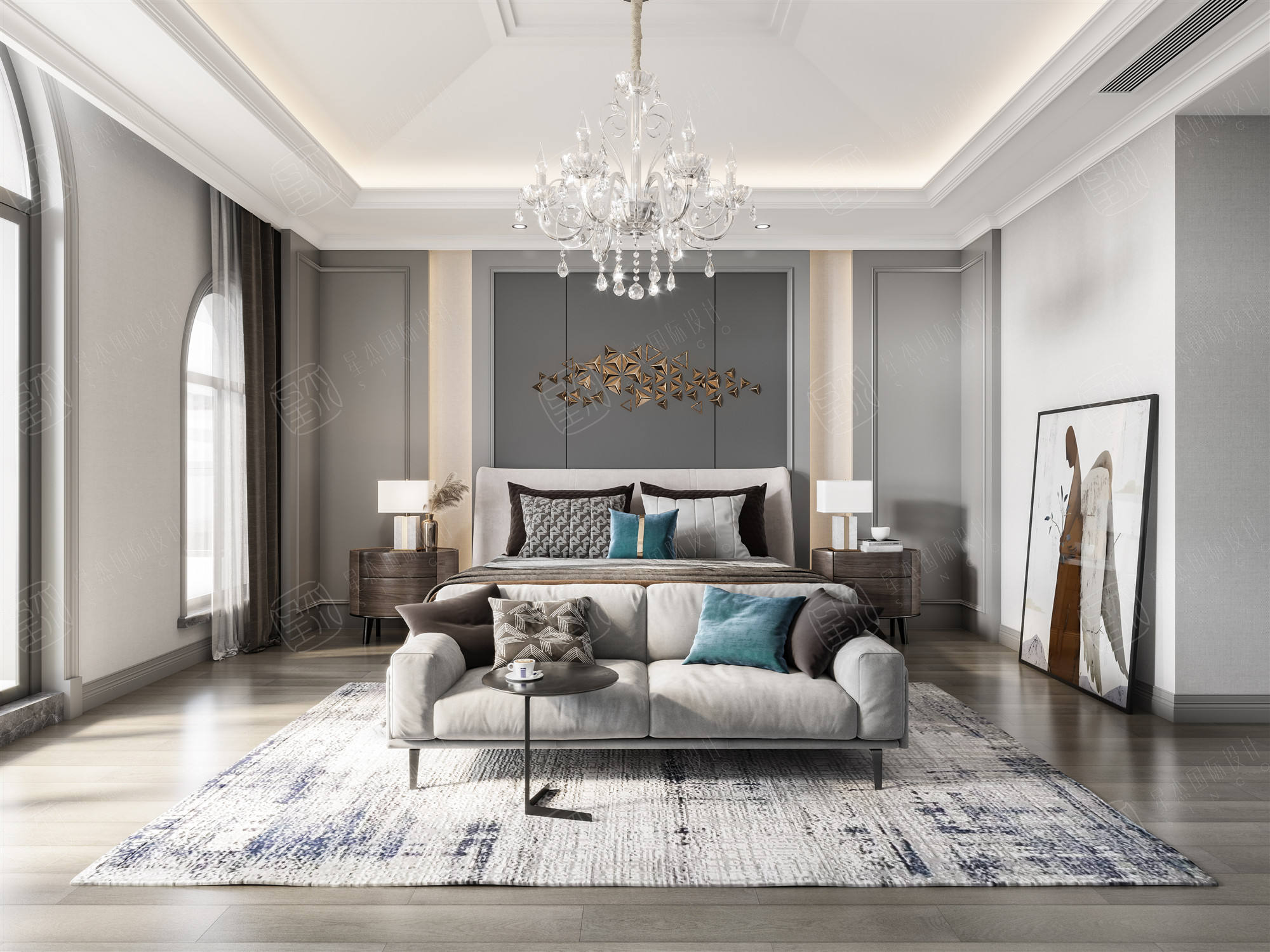 美式风格别墅设计与装修,美式风格别墅装修设计