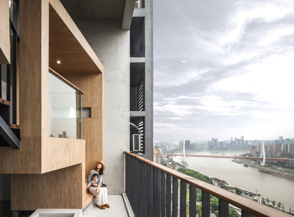 月河对影重庆江景民宿,民宿月河对影