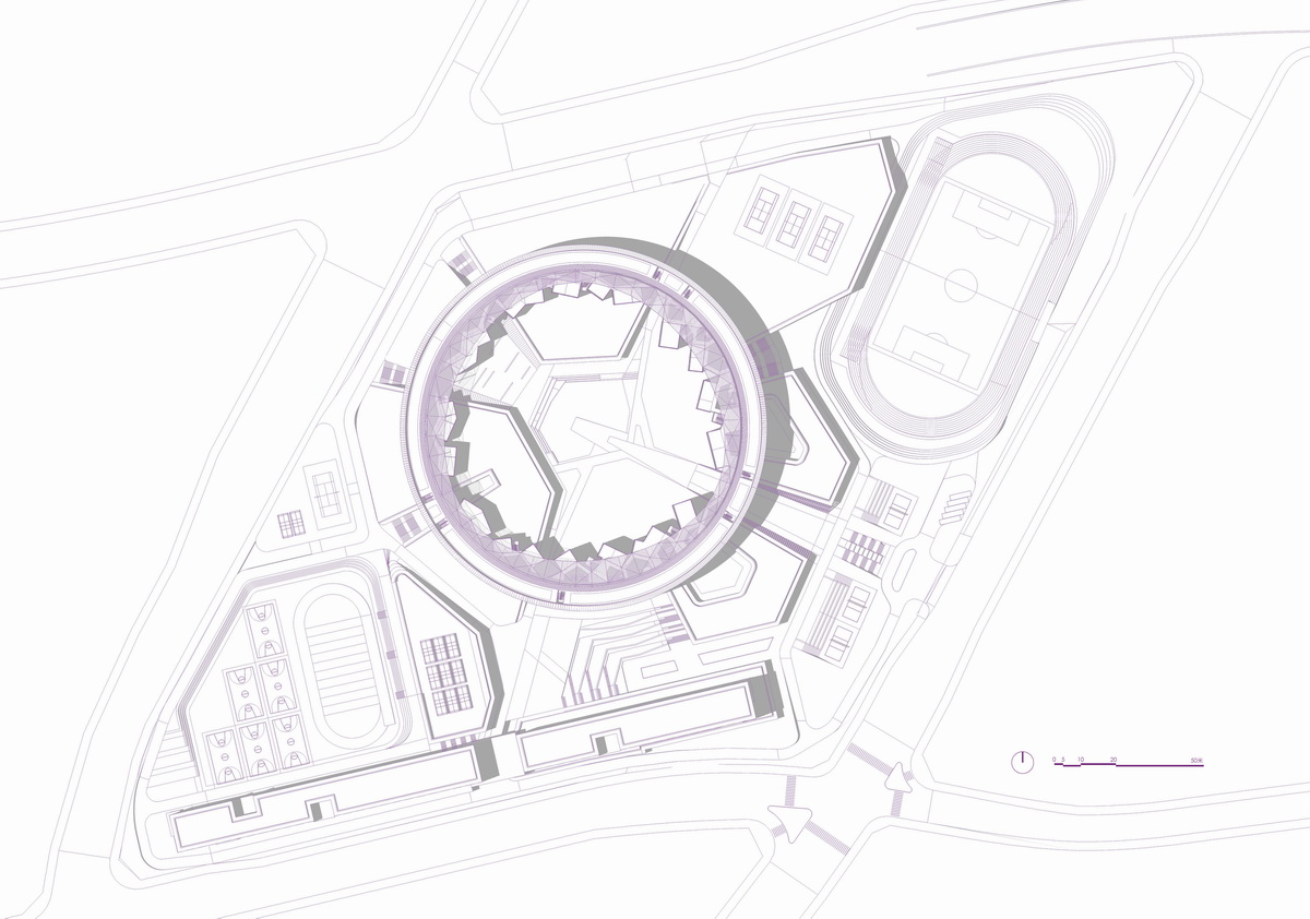 重庆南开两江中学录取分数线,重庆两江南开中学平面示意图