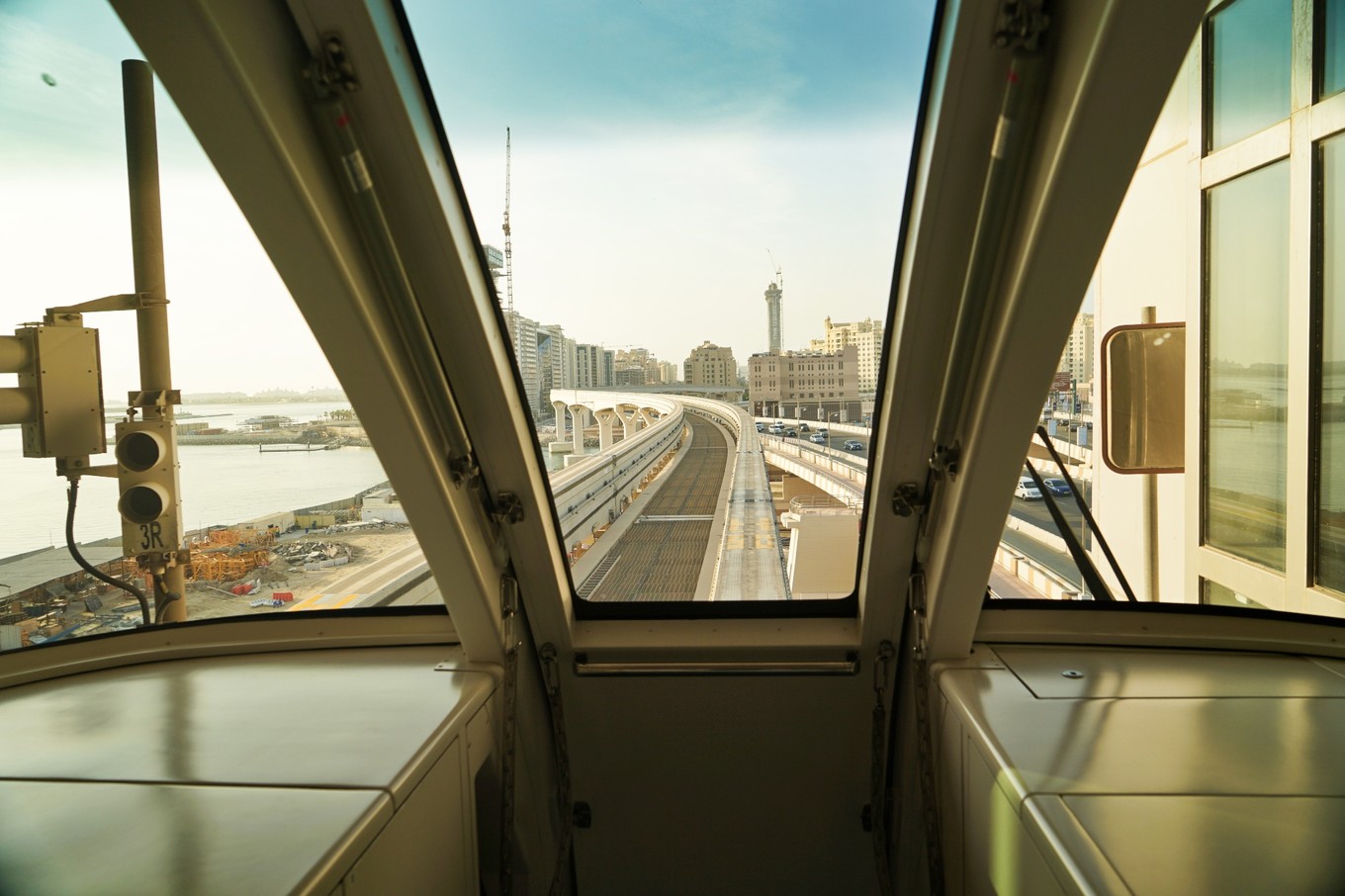 迪拜建筑沙漠之城,5小时迪拜城市地标建筑风光实拍