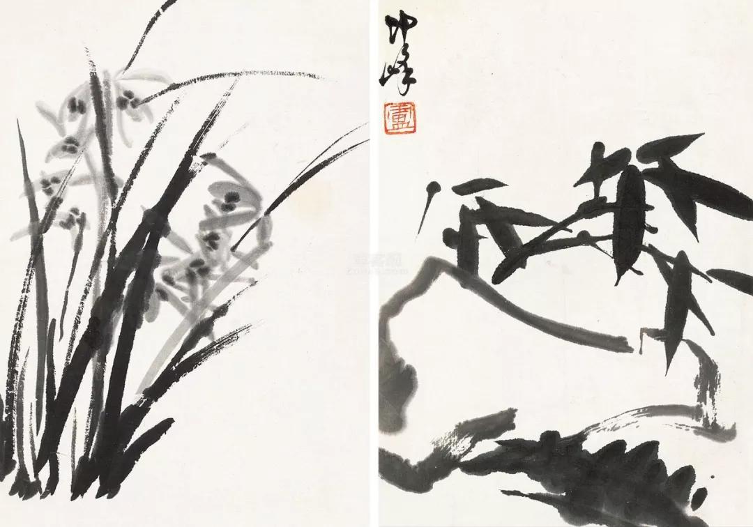 水墨怎么画兰花最好看,如何画兰花大全图片