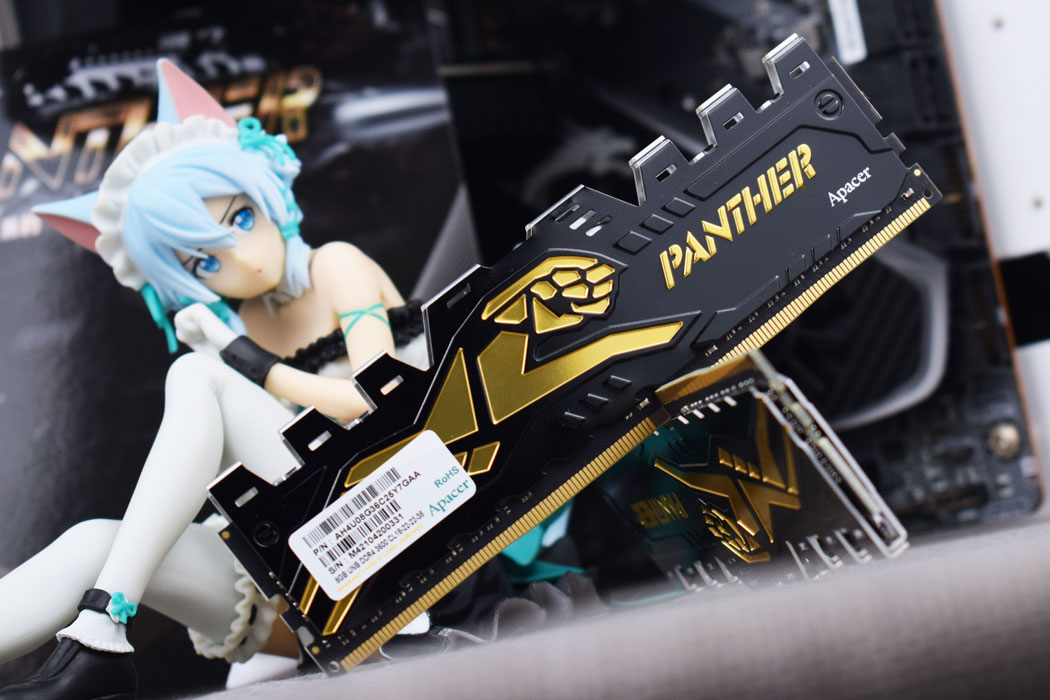 来自AFR颗粒的小惊喜，宇瞻黑豹DDR436008Gx2内存套条开箱试玩