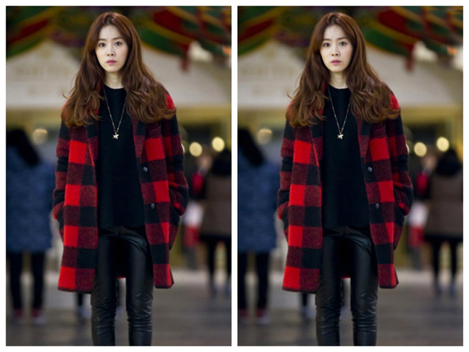 江疏影穿大衣搭配,杨幂春晚穿什么衣服好看