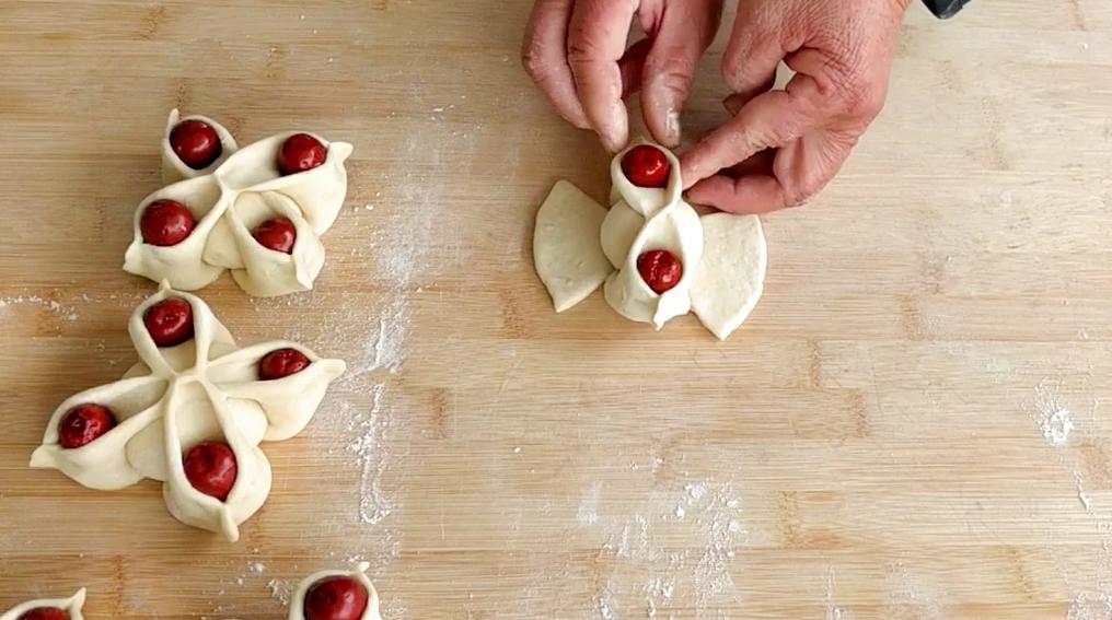 枣花馒头100种花样简单又漂亮,红糖枣花馒头的做法大全简单好看
