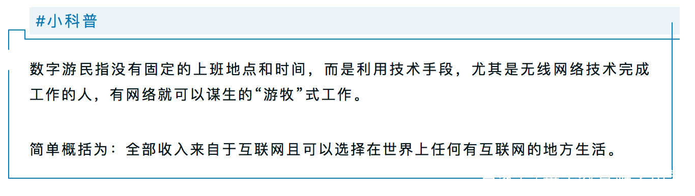 数字游民的旅居生活,数字游民都做哪些工作