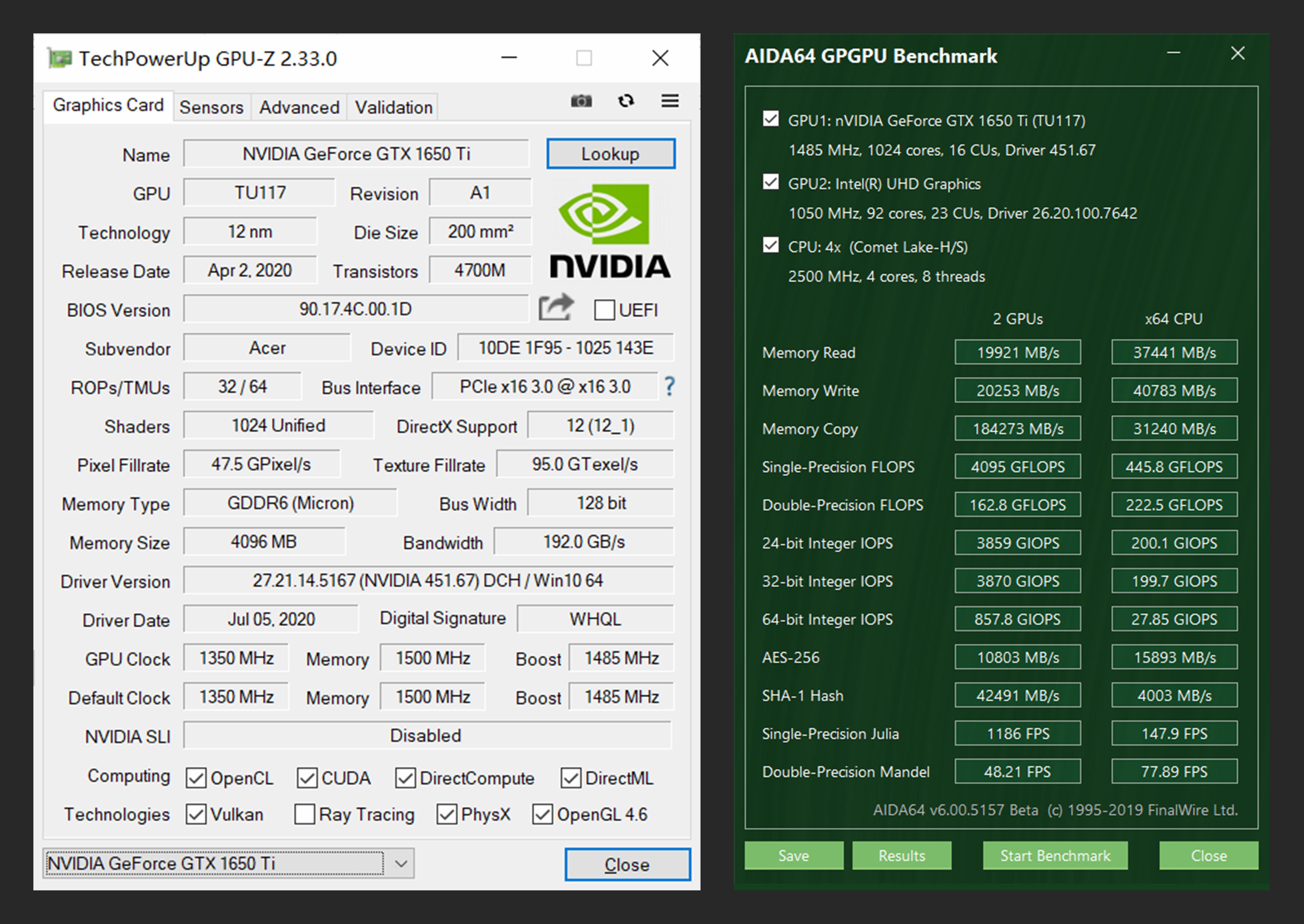 宏碁暗影骑士擎低配版测评,宏碁暗影骑士擎暴力测评