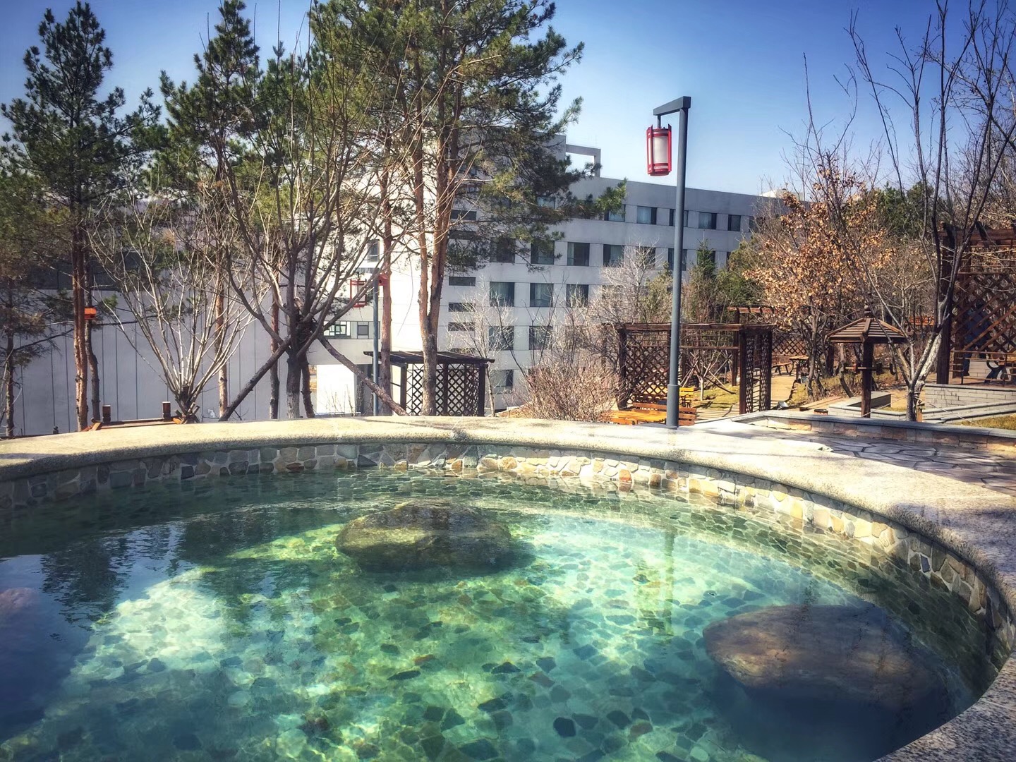 欢乐湾温泉水世界,沉浸式泡温泉水酷汤泉