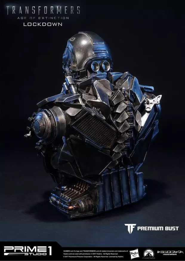 爱玩：售价1700元的变形金刚4禁闭胸像