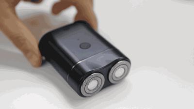 打火机大小的黑科技剃须刀,再硬的茬都能干掉,清洗相当容易