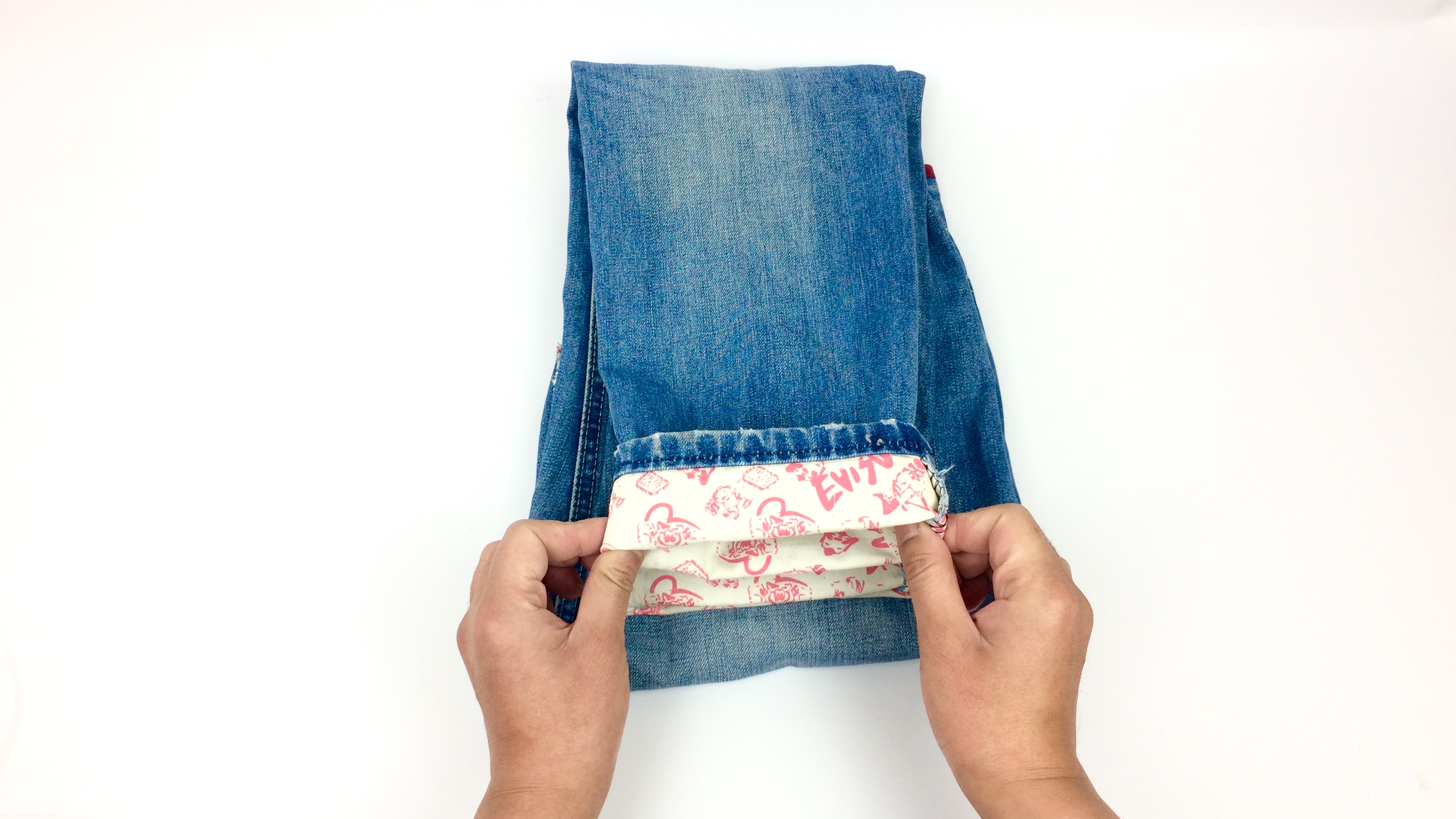 裤子太长了但裤脚有毛边怎么办,新买的裤子裤脚