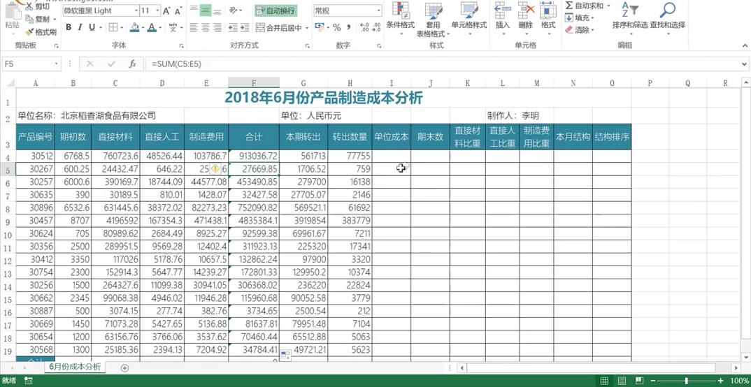 财务人员excel表格使用技巧,excel制作财务收支表格教程