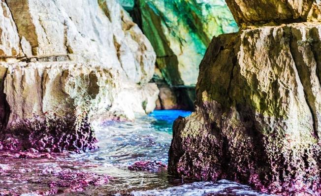 马耳他地中海迷人蓝色海水,地中海明珠马耳他视频