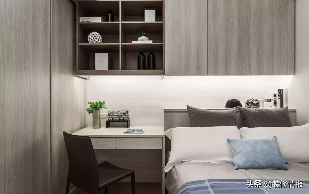 床头旁空荡荡怎么布置,卧室里床头背景怎么做好看