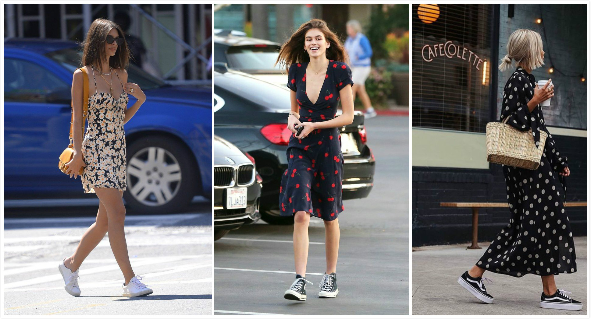 复古与潮流的帆布鞋,帆布鞋是体现休闲风的重点单品