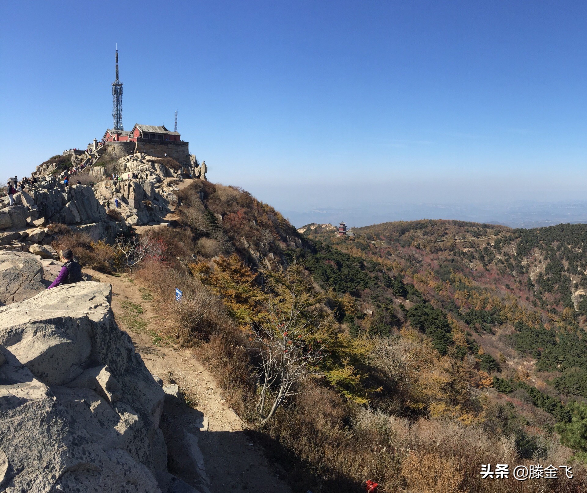 泰山之巅玉皇顶,泰山之顶玉皇顶