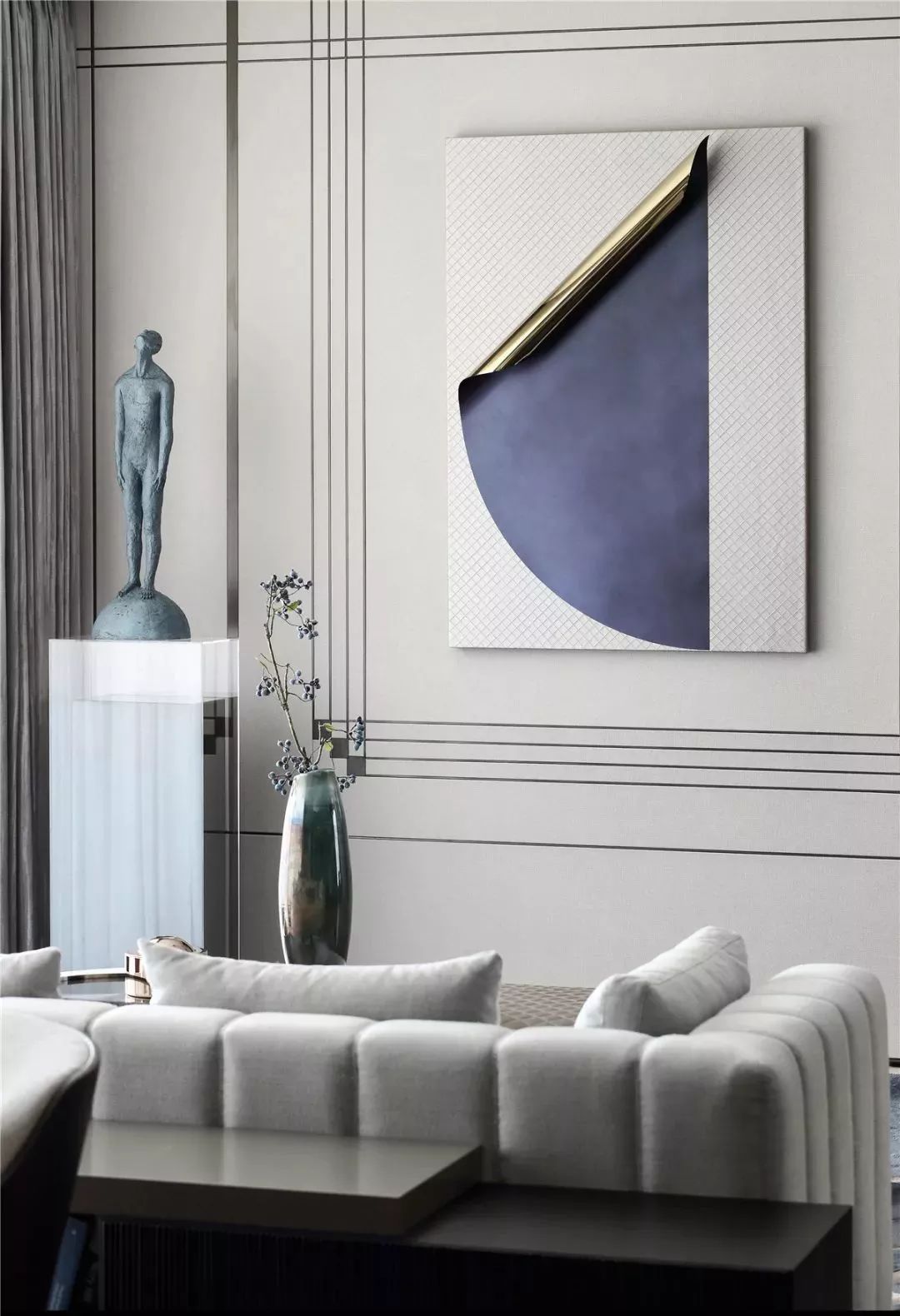 室内设计轻奢风,现代轻奢意式极简装修风格