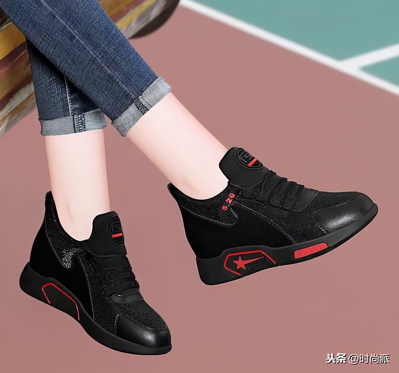 女人再怕冷,也不要穿皮靴,穿这款女鞋+暖暖裤,秋冬天也很美