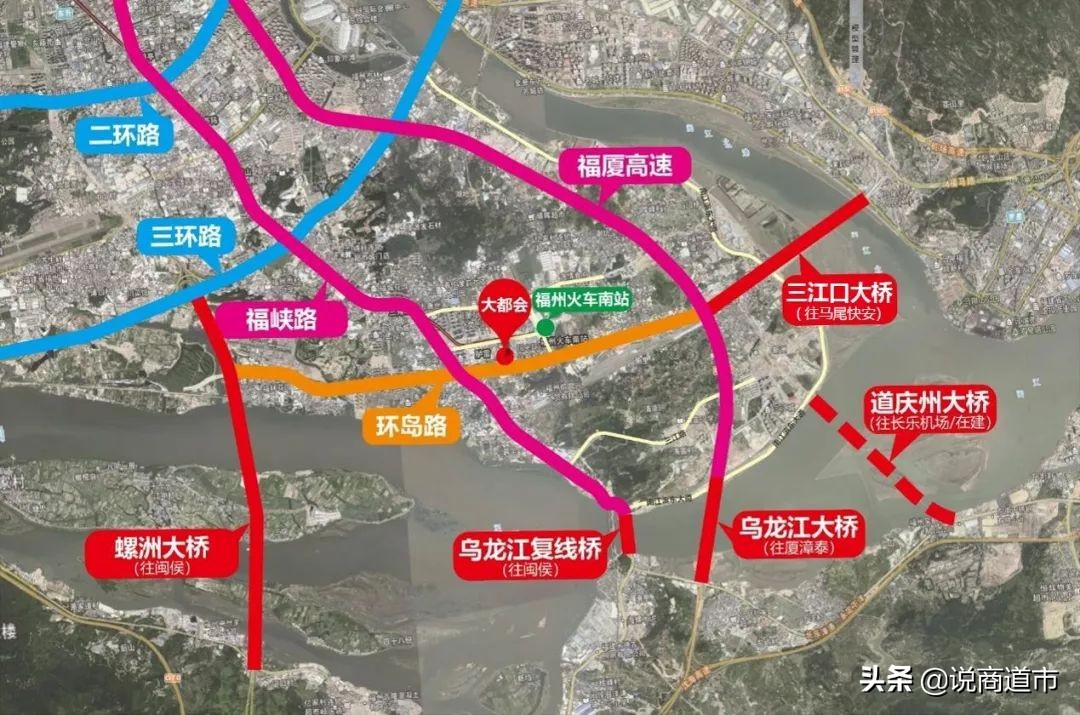 福州南核心商圈,福州南站商圈