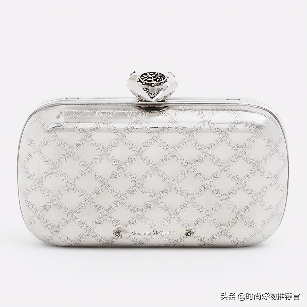 麦昆粉色包包,麦昆女包骷髅