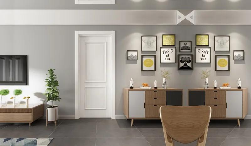 自然主义装修木门,豪迈木门装修效果图