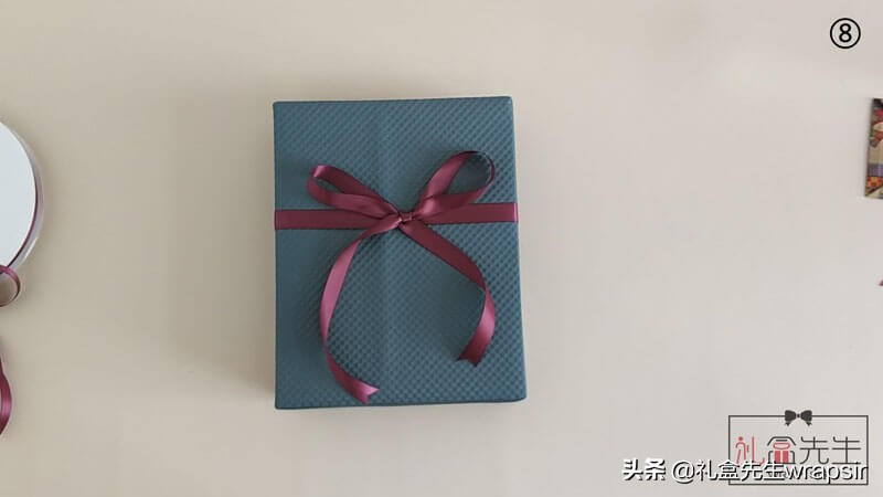 礼品双蝴蝶结打法慢动作,礼品如何打蝴蝶结慢教程