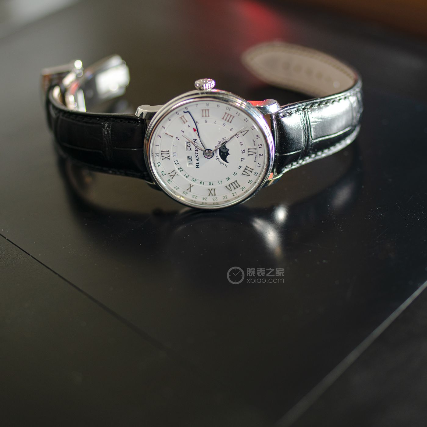 宝珀人脸月相怎么看,宝珀笑脸月相