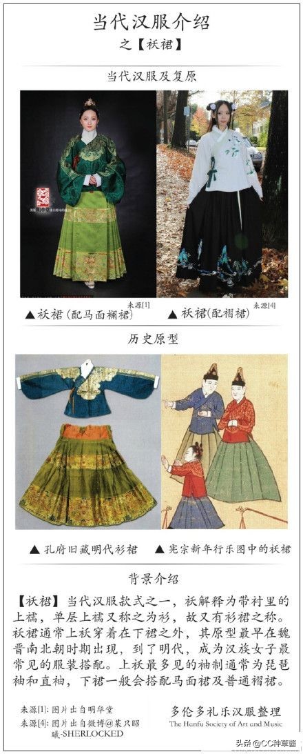 盘点各个年代的汉服,最正宗的汉服是什么样子的