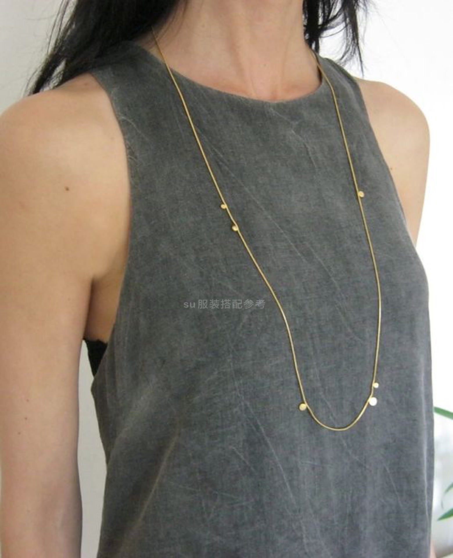 秋冬毛衣链百搭款,秋冬毛衣链项链配饰高档气质