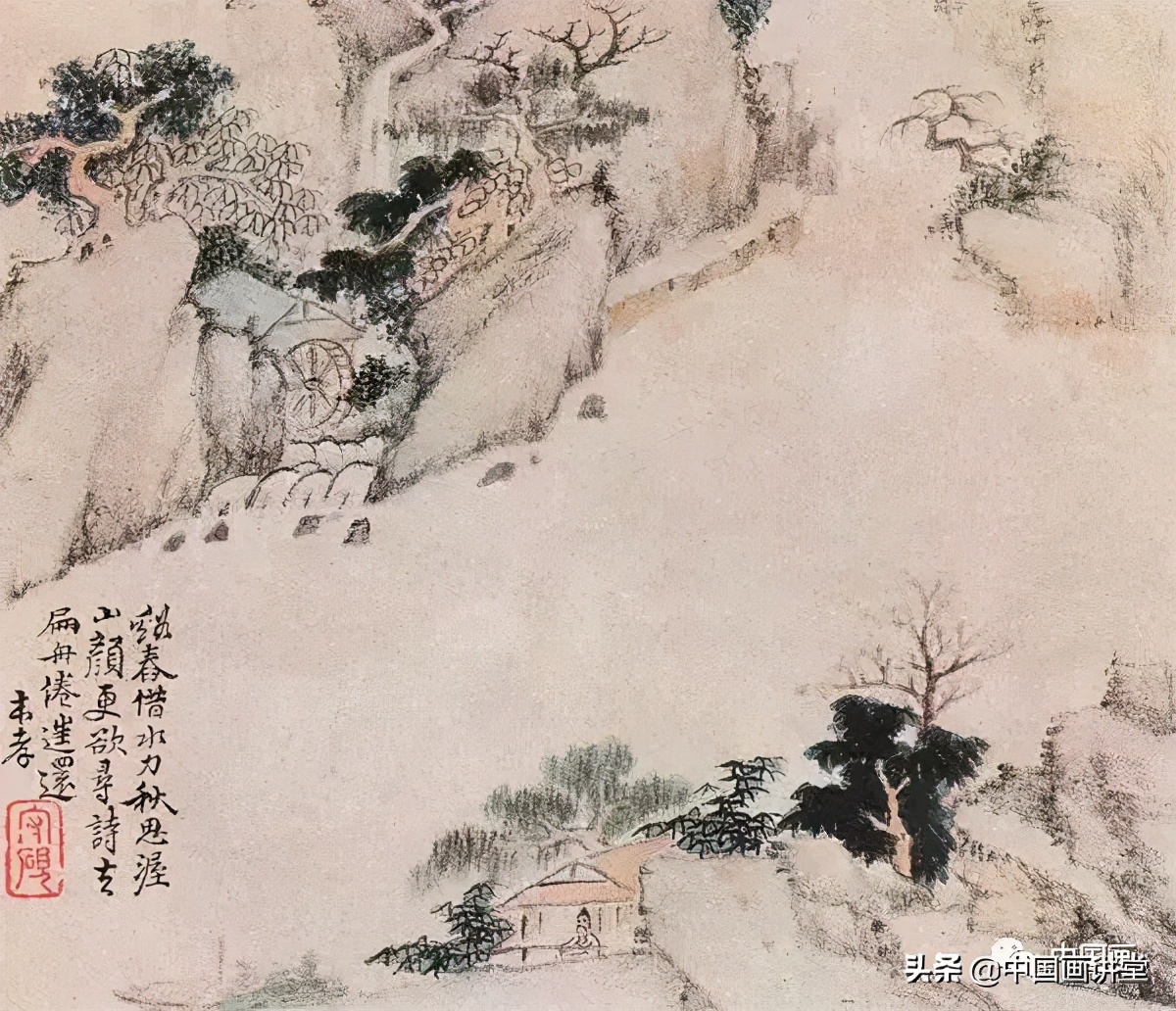 枯笔之境书法作品欣赏,书法枯笔