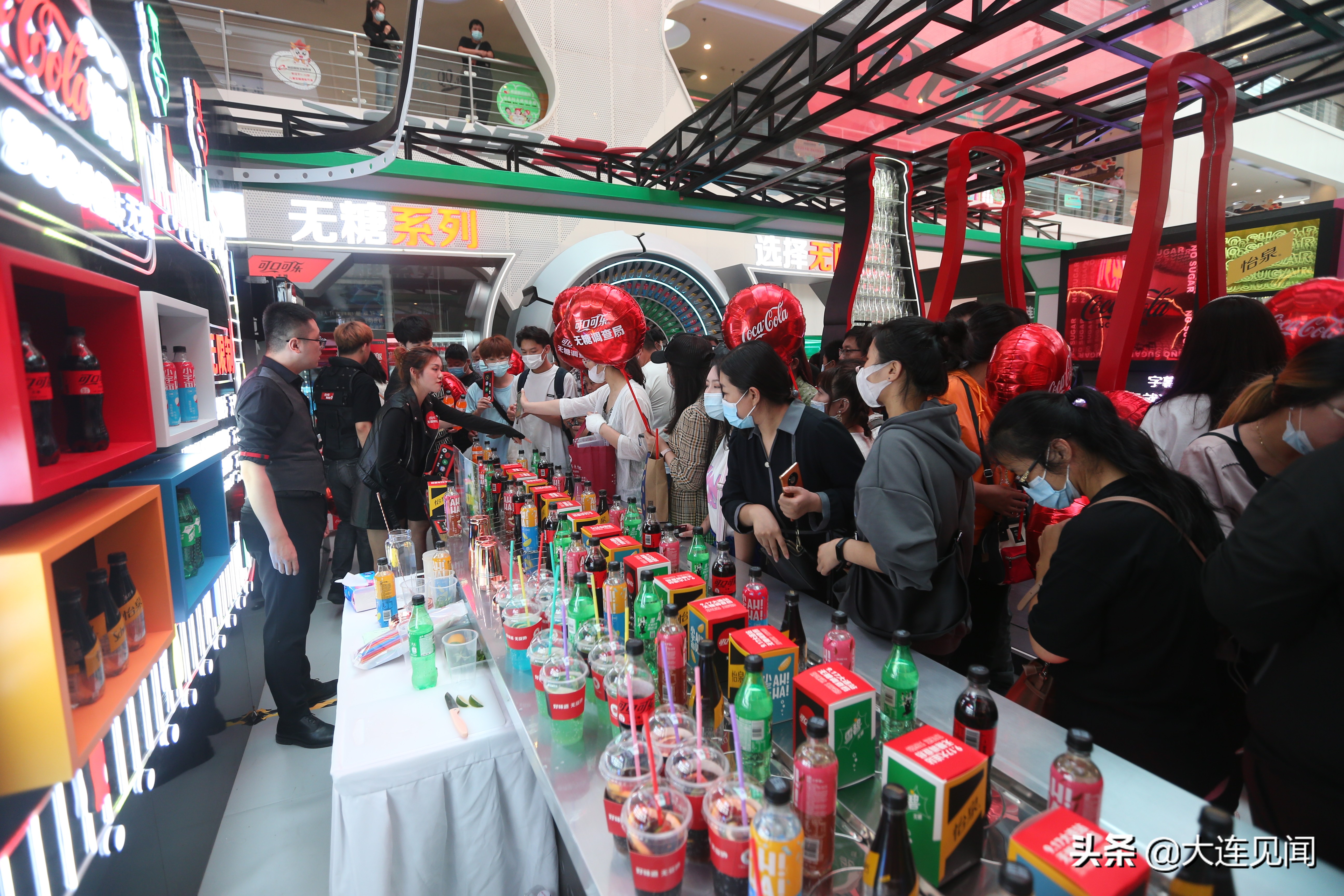 红黑Battle谁是王者，可口可乐无糖调查局大连站带你解锁神秘味蕾