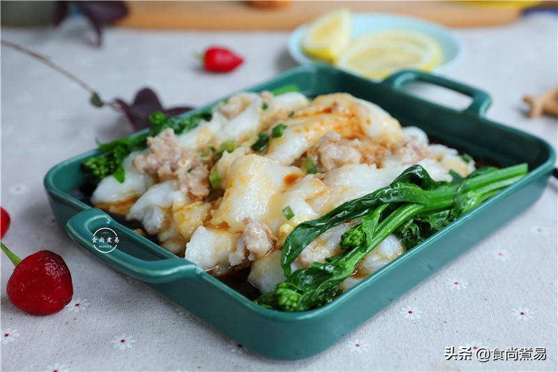 好吃肠粉教程,嫩滑肠粉的做法