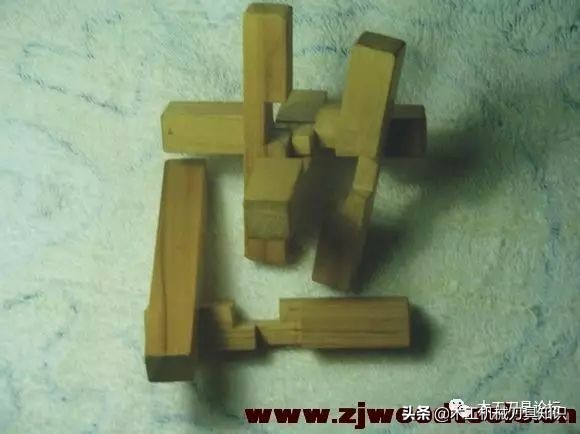 鲁班锁六柱印教程,鲁班锁四根怎么拼