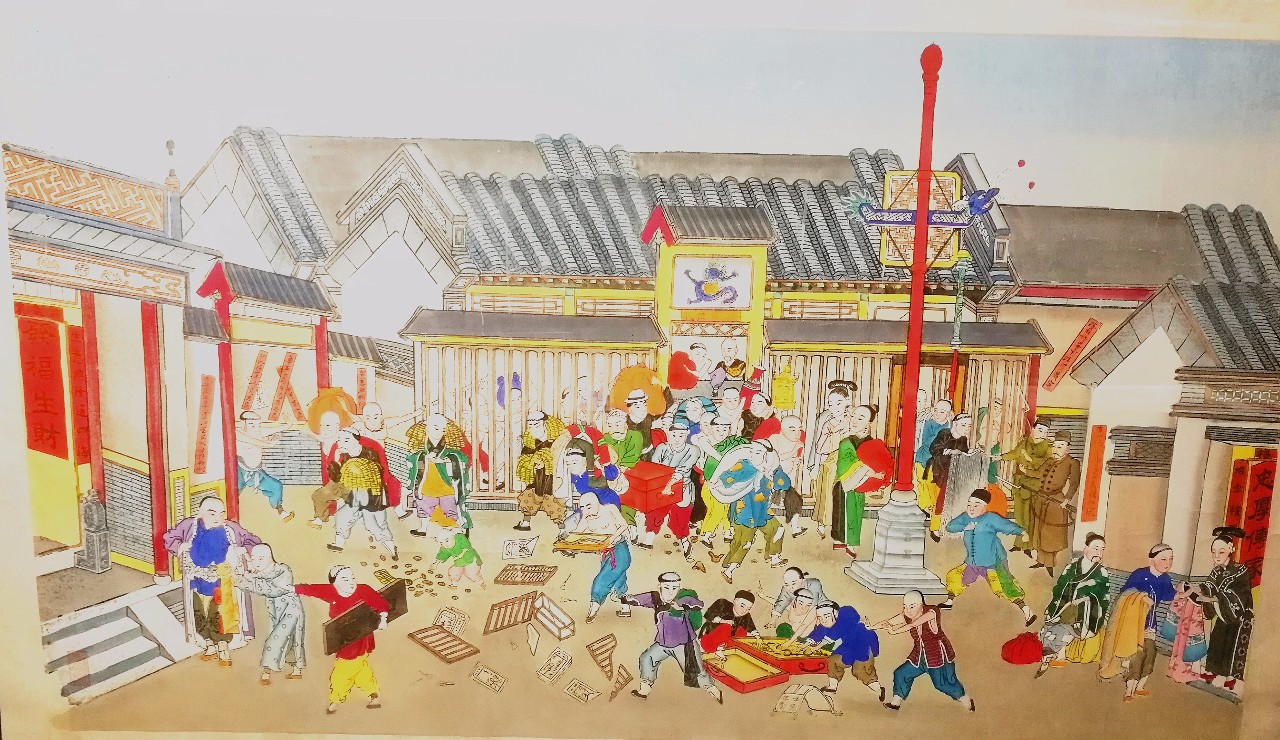 从幸福到泪目：盘点杨柳青年画里的那些经典历史瞬间