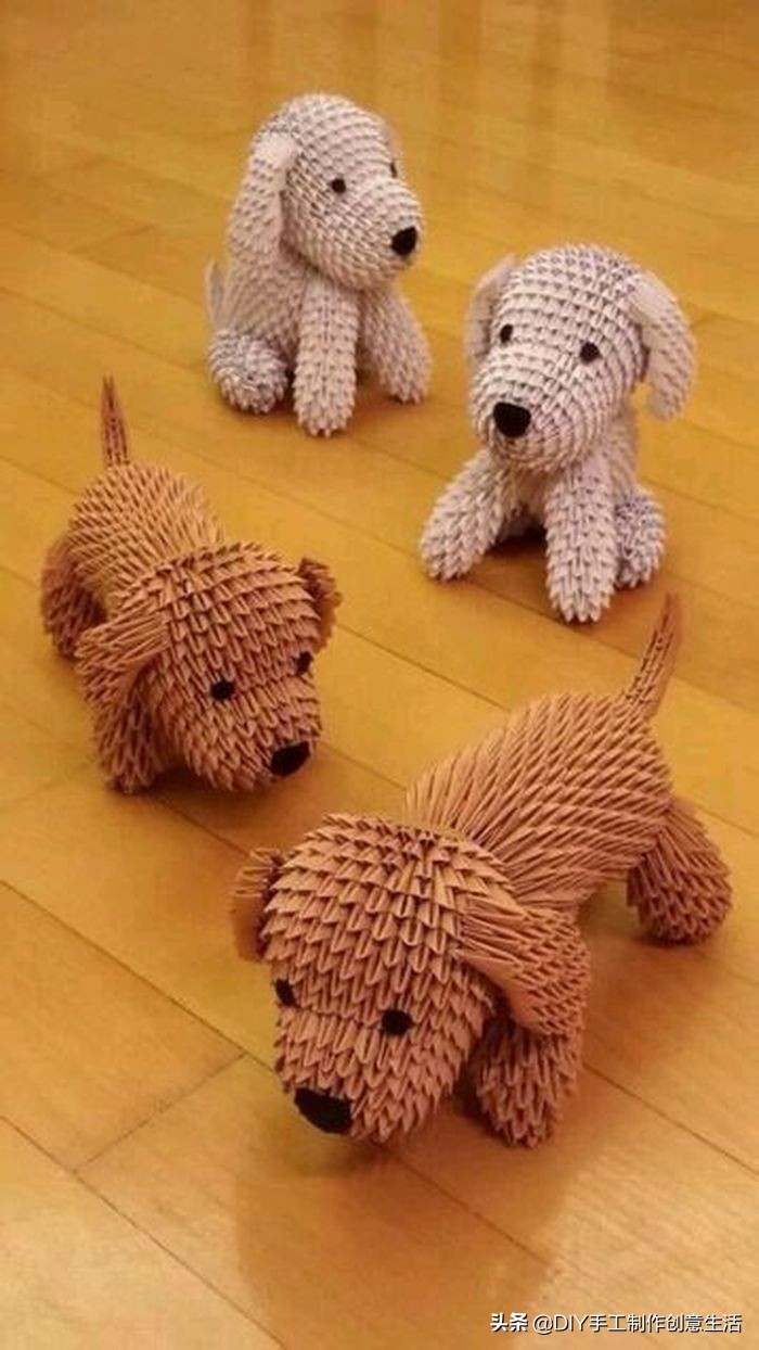 既简单又漂亮的三角插,小时候玩过的三角牌