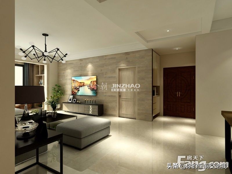 145平米房子装修什么风格,144平米现代简约暖色系风格