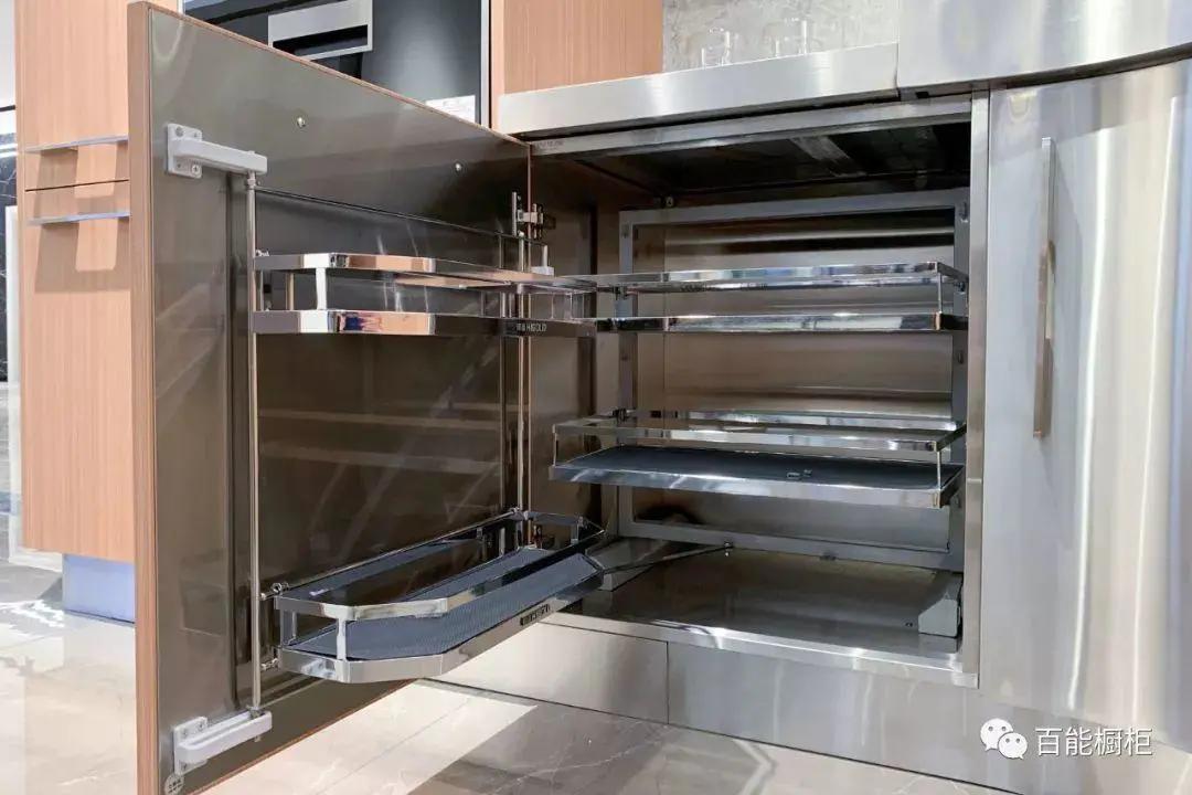 全屋定制百能不锈钢橱柜,全套不锈钢高端橱柜设计