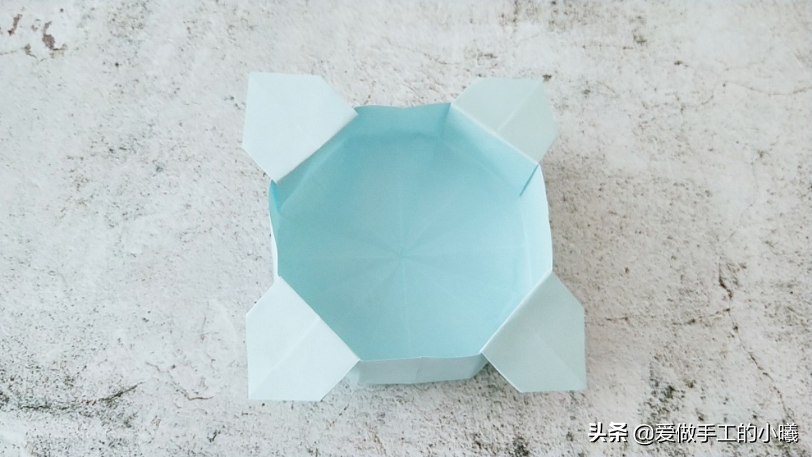 充电器收纳盒折纸大容量,手工折纸大容量收纳盒简单又漂亮