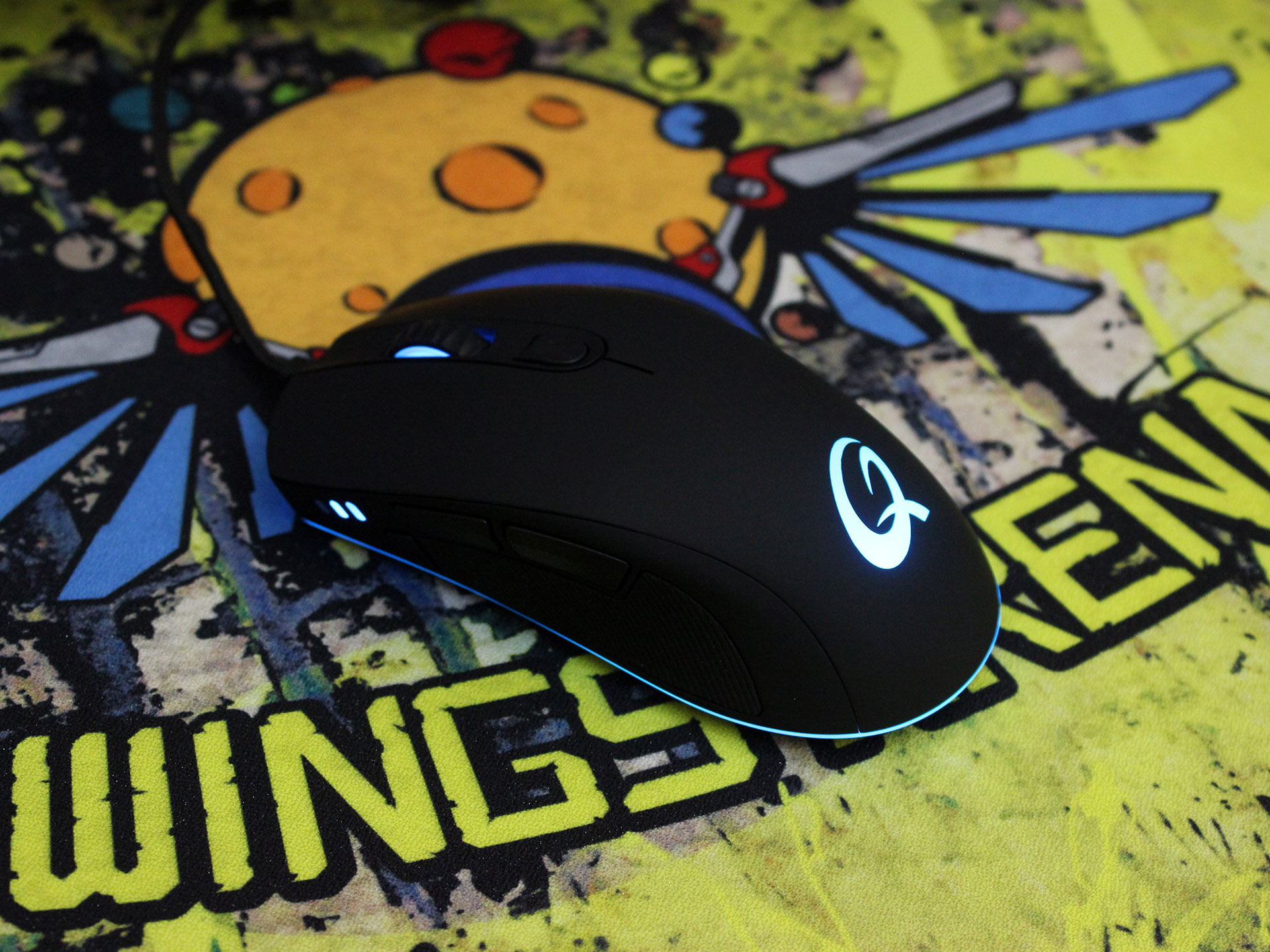 值得等待、不枉期待，QPADDX-30游戏鼠标WA-45鼠标垫体验简评