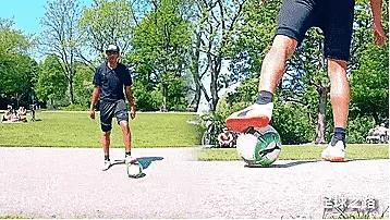 足球花式绝招教程,足球技巧花式过人