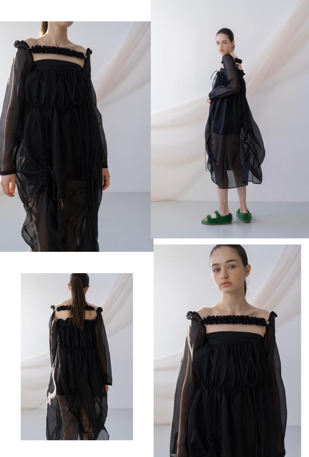 淡黄的长裙蓬松的头发现实穿搭,淡黄的长裙蓬松的头发视频穿搭