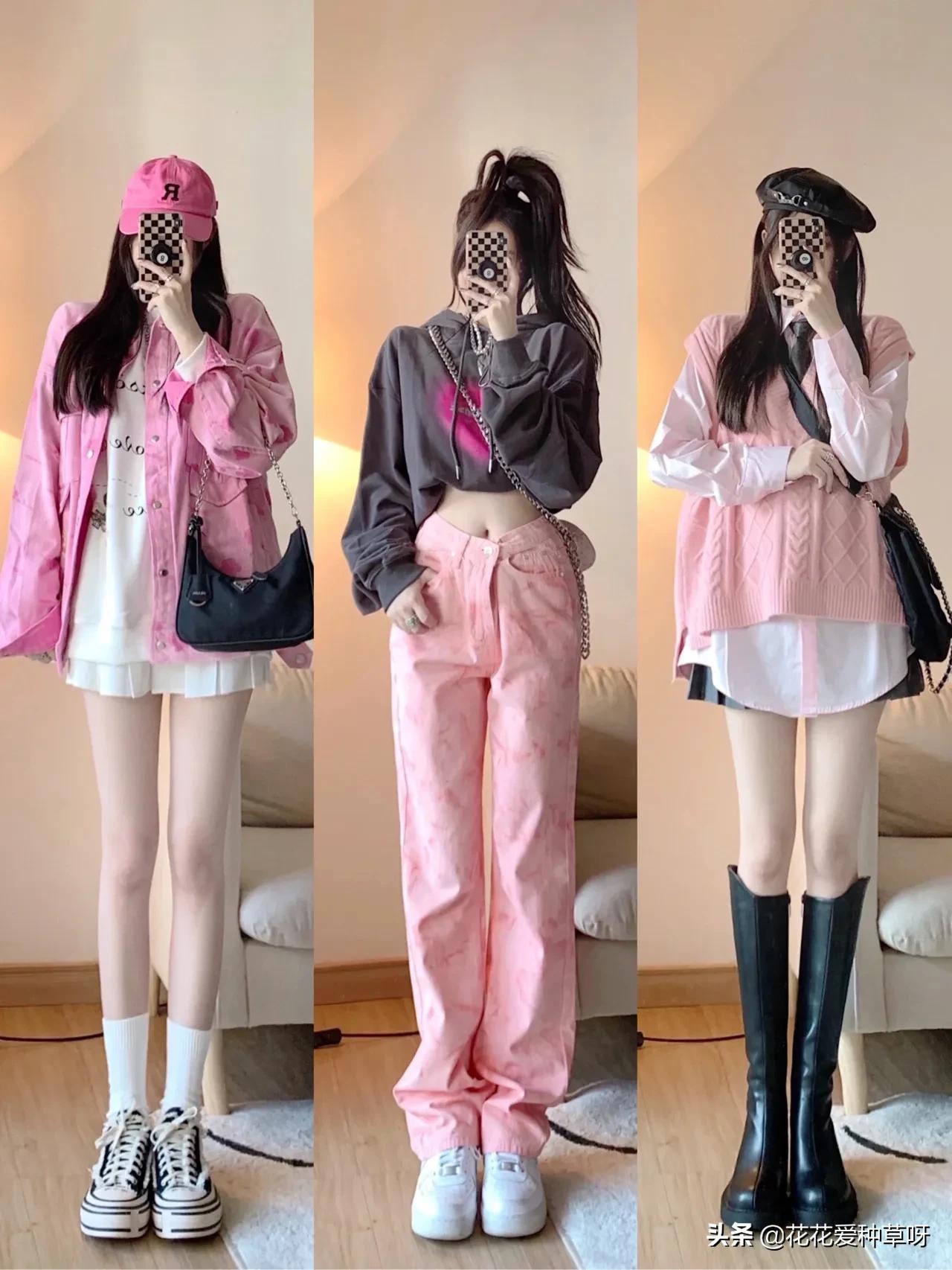 韩系初秋学院风休闲穿搭,初秋高级感穿搭韩系学院