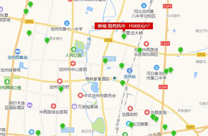 沧州7月预计多盘推新入市89-125㎡高铁旁刚需盘9000元/㎡