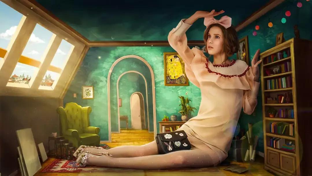 ps高级合成海报调色,ps节日合成海报