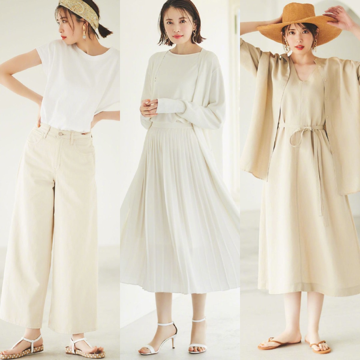 经典凉鞋女穿搭技巧,夏天的凉鞋这样搭配好看又高级